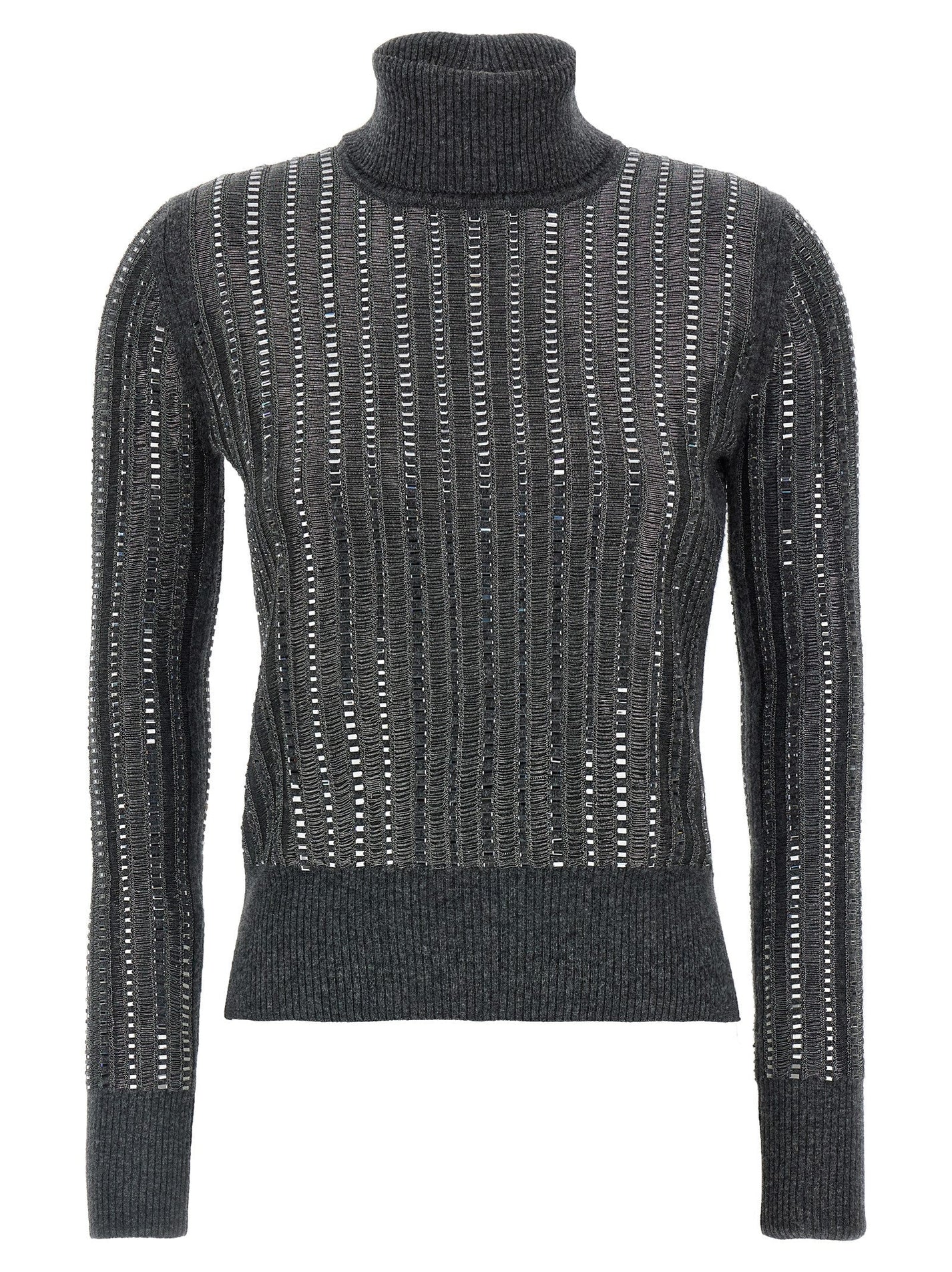 ERMANNO SCERVINO - ERMANNO SCERVINO - Crystal sweater - Women’s Knitwear