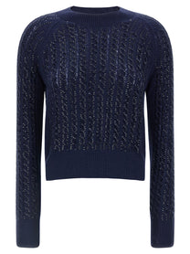 ERMANNO SCERVINO - ERMANNO SCERVINO - Baguette studded sweater - Women’s Knitwear