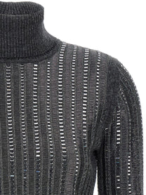 ERMANNO SCERVINO - ERMANNO SCERVINO - Crystal sweater - Women’s Knitwear