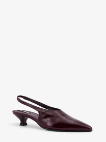 Alohas Women's Eros Leather Pumps Red
