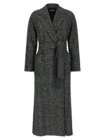 Max Mara Studio Eroso Coat White