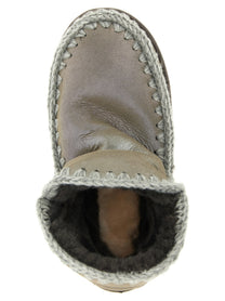 Mou Eskimo Ankle Boots Silver