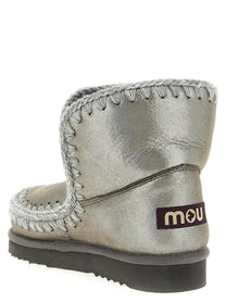 Mou Eskimo Ankle Boots Silver