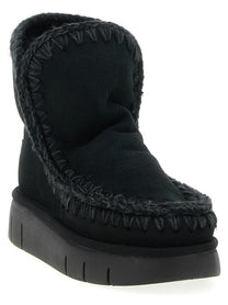 Mou Eskimo Bounce Ankle Boots Black