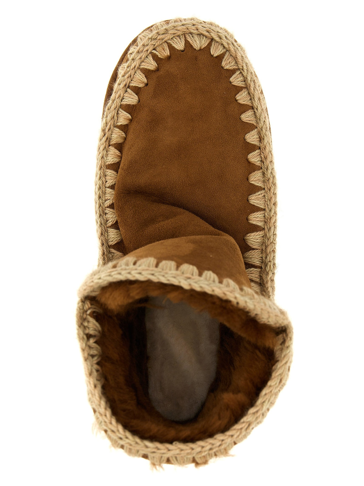 Mou Eskimo Glitter Ankle Boots Brown, view 4