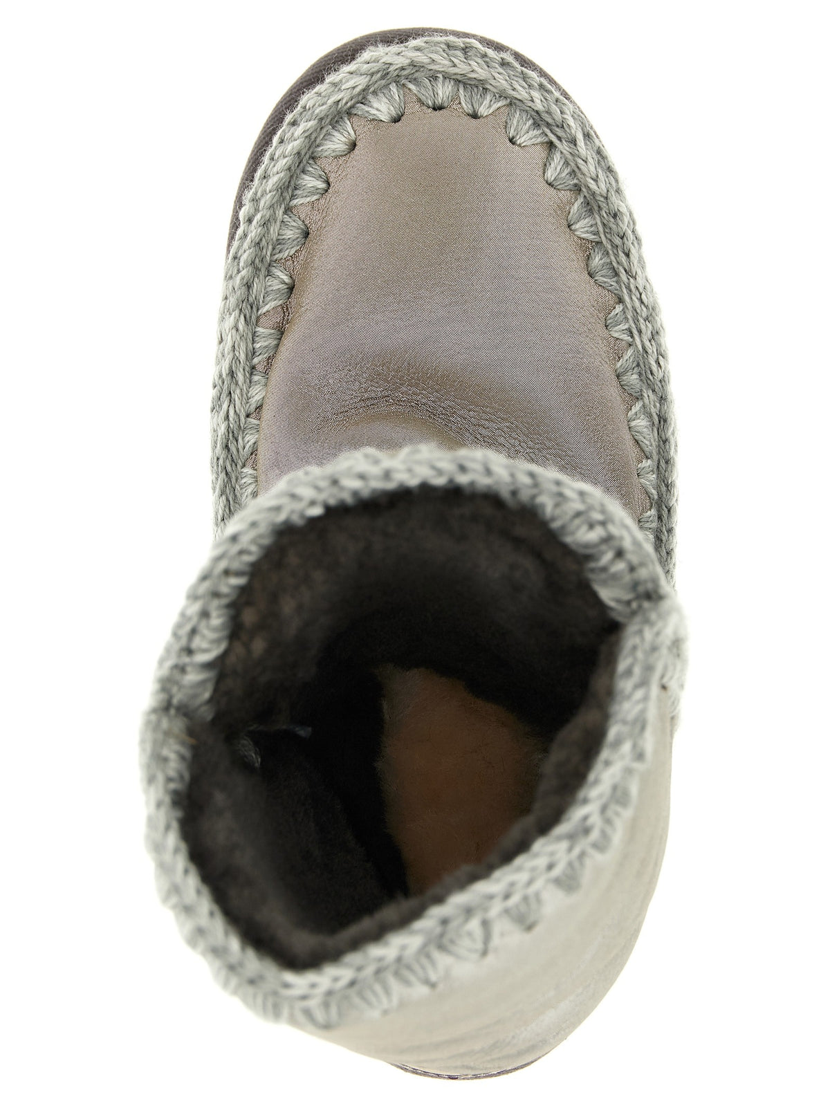 Mou Eskimo Ankle Boots Silver