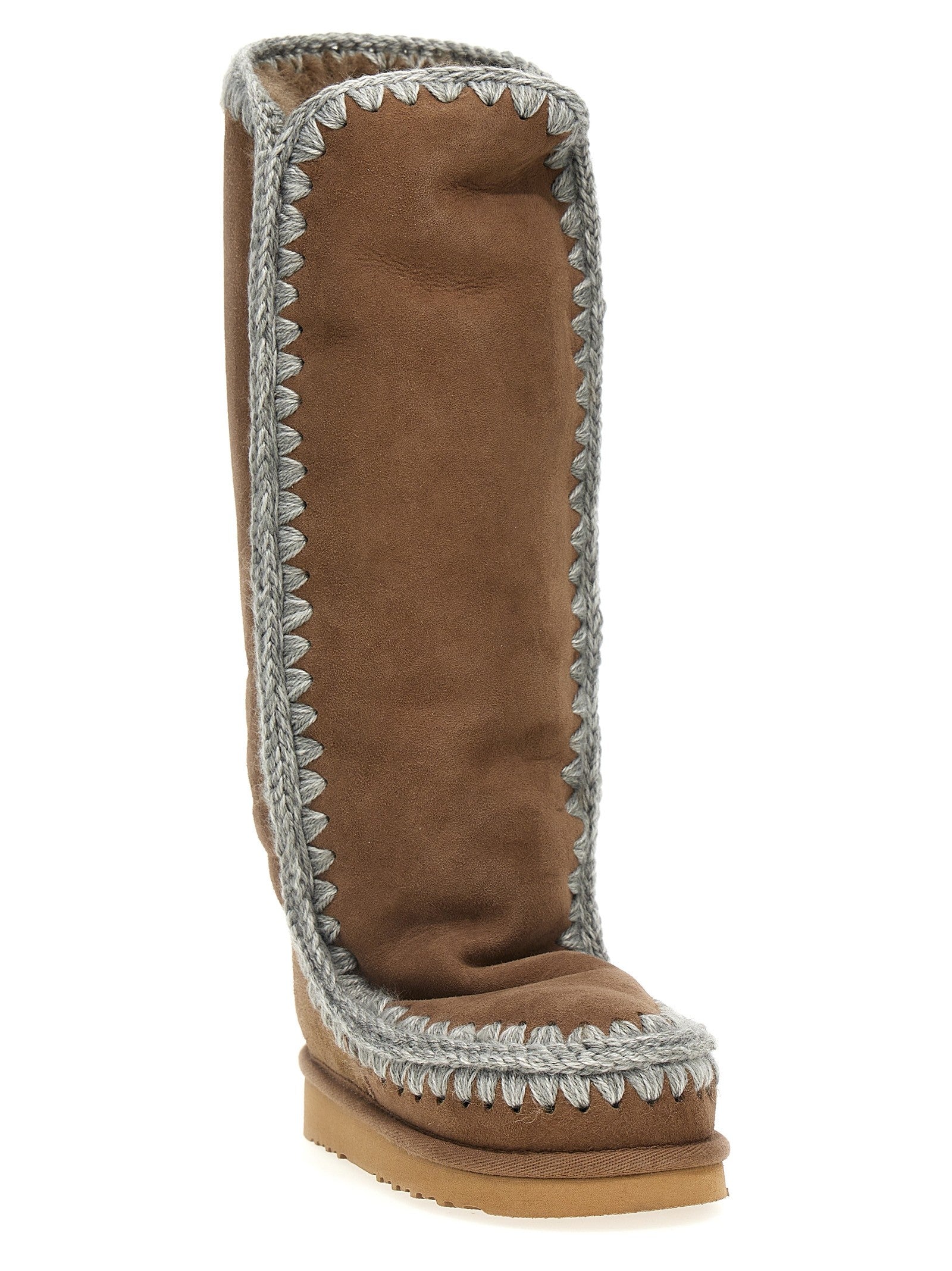 Mou Eskimo Ankle Boots Brown