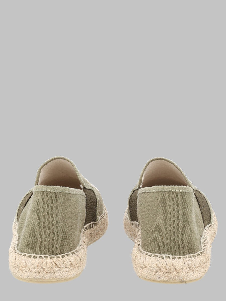 Kenzo Men's Espadrilla Con Ricamato Green