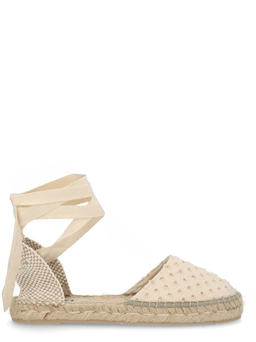 Manebi Women's Espadrilla Valenciana White