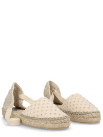 Manebi Women's Espadrilla Valenciana White