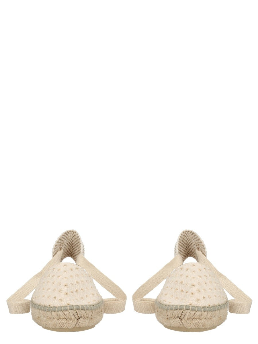 Manebi Women's Espadrilla Valenciana White
