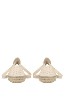 Manebi Women's Espadrilla Valenciana White