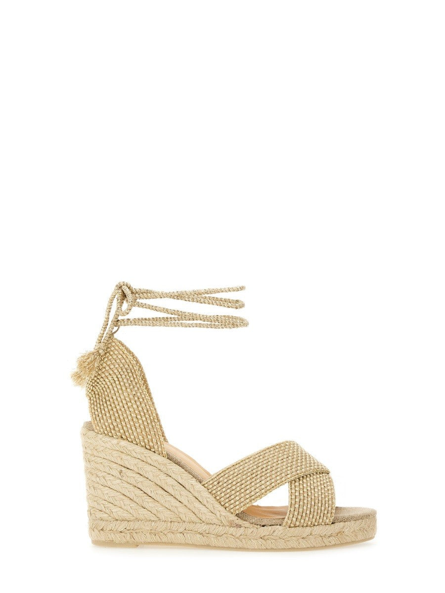 Castañer Women's Espadrille Becca Gold