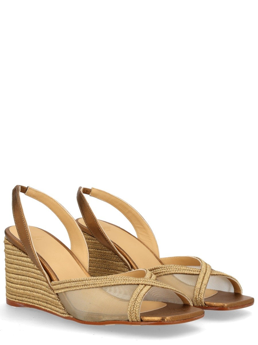 Castañer Women's Espadrille Betty Gold