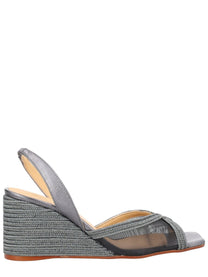 Castañer Women's Espadrille Betty Silver