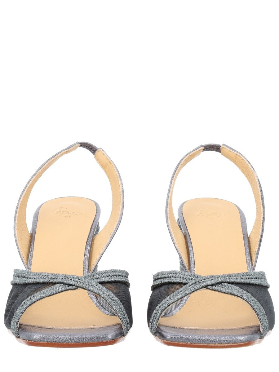 Castañer Women's Espadrille Betty Silver