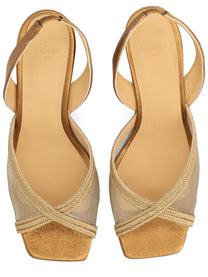 Castañer Women's Espadrille Betty Gold