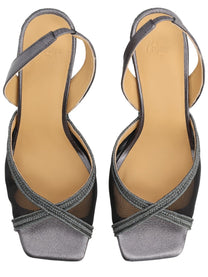 Castañer Women's Espadrille Betty Silver
