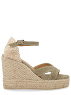 Castañer Women's Espadrille Bruna Green