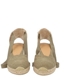 Castañer Women's Espadrille Carina Green