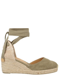 Castañer Women's Espadrille Carina Green