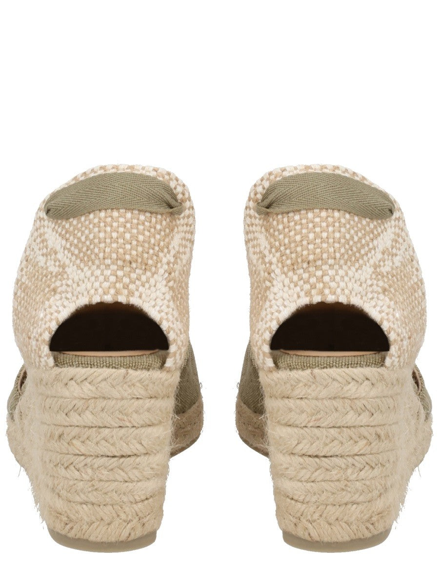 Castañer Women's Espadrille Carina Green