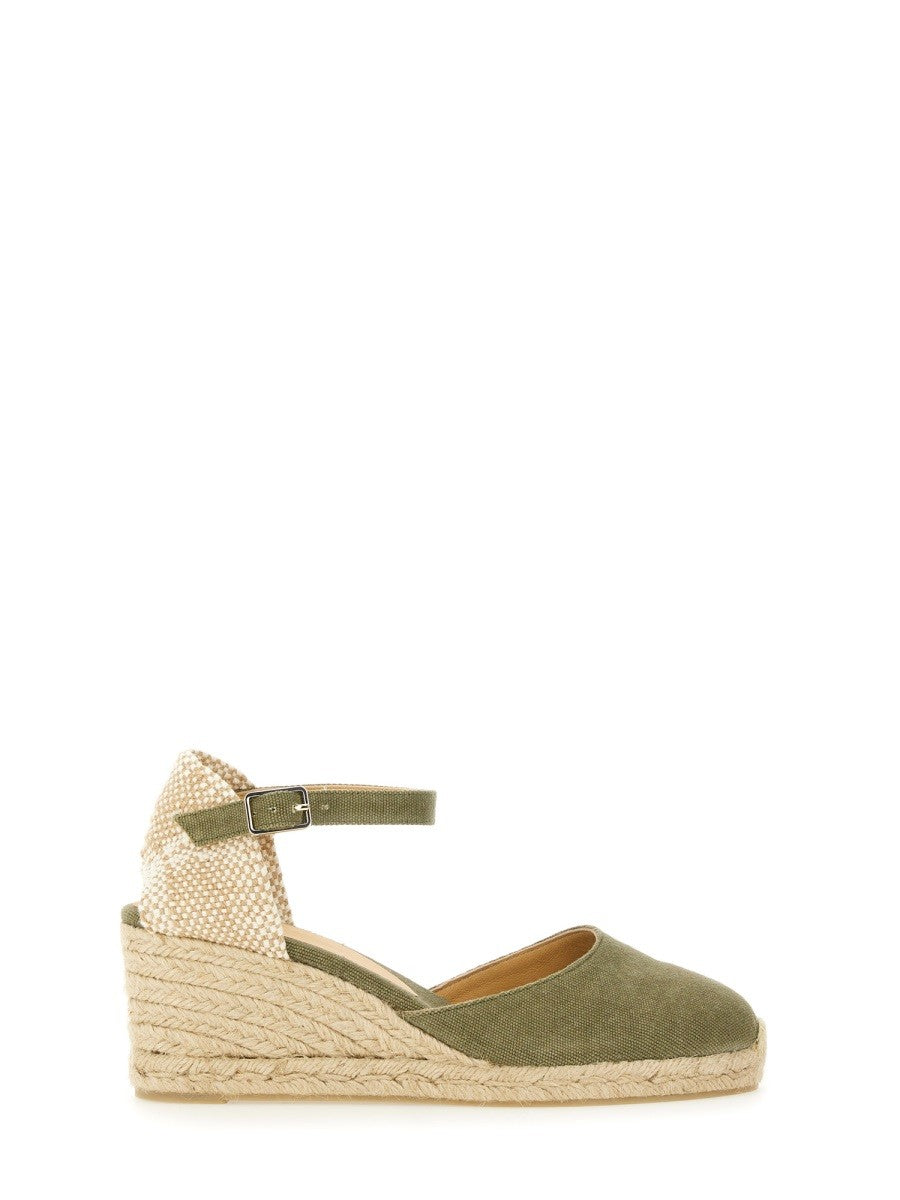 Castaner Women's Espadrille Carol Green