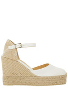 Castañer Women's Espadrille Carol White