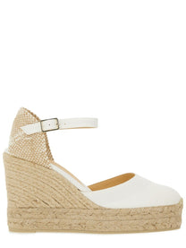 Castañer Women's Espadrille Carol White