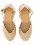 Castañer Women's Espadrille Chiarita Beige, view 5