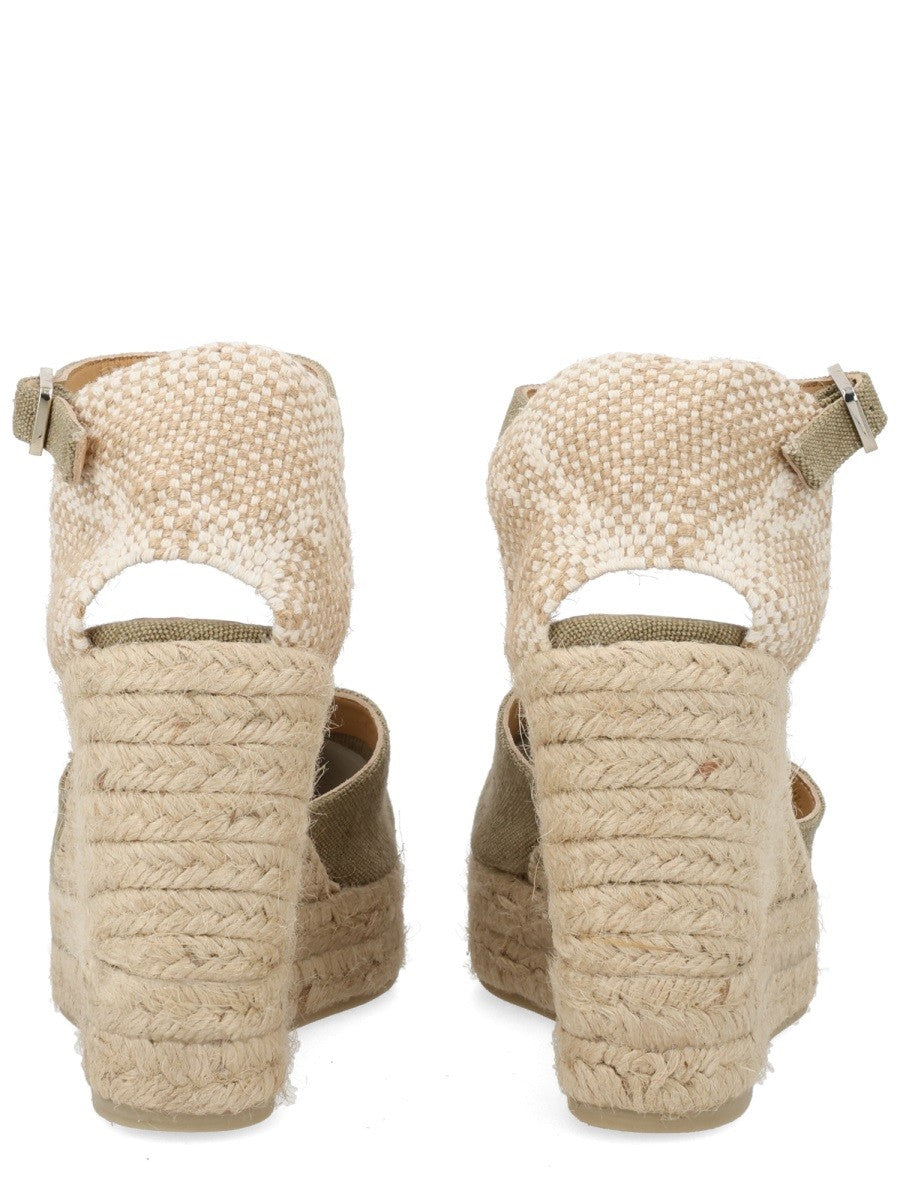 Castañer Women's Espadrille Chiarita Green, view 4
