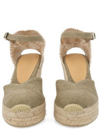 Castañer Women's Espadrille Chiarita Green