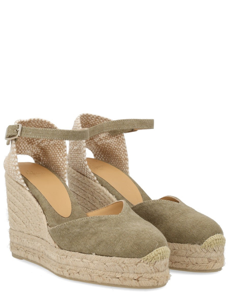 Castañer Women's Espadrille Chiarita Green