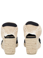 Castañer Women's Espadrille Clear Black, view 4
