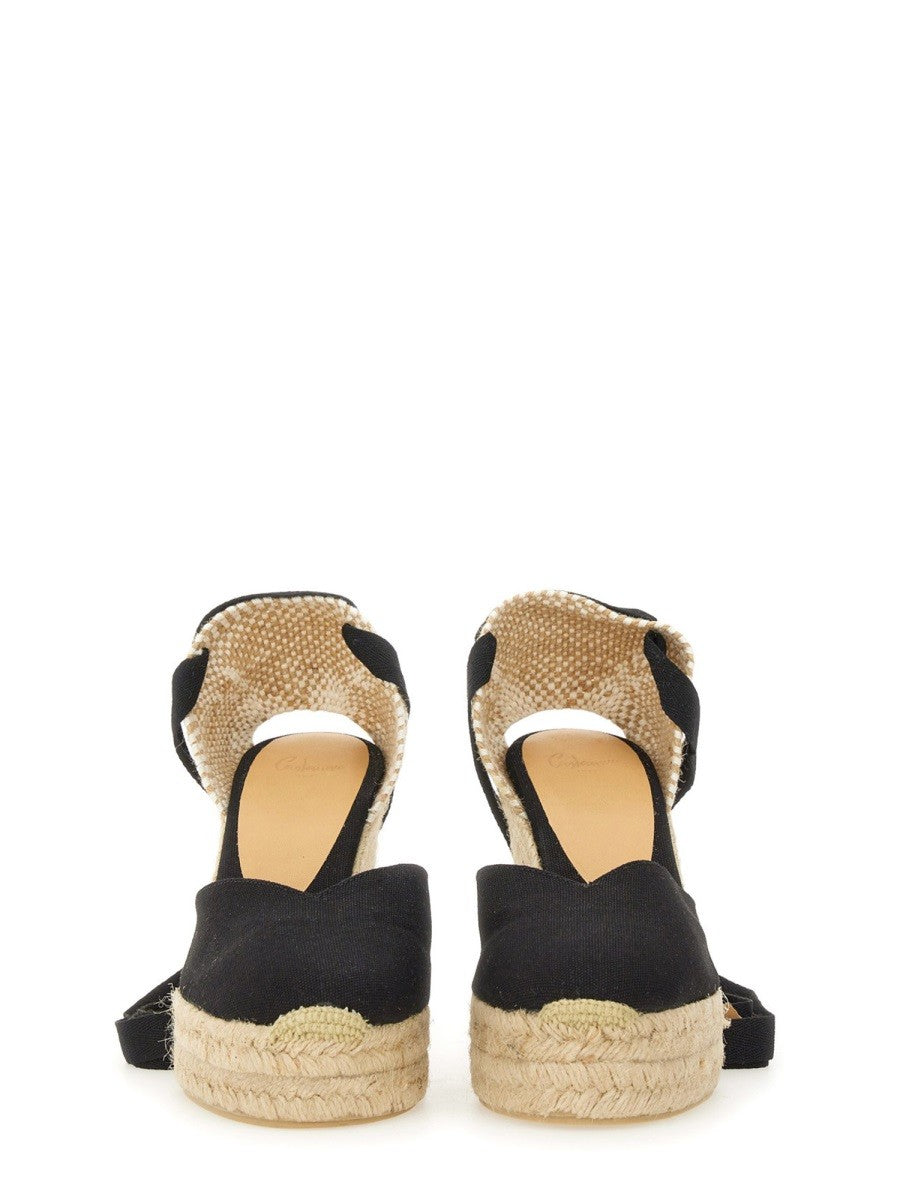 Castañer Women's Espadrille Clear Black, view 3
