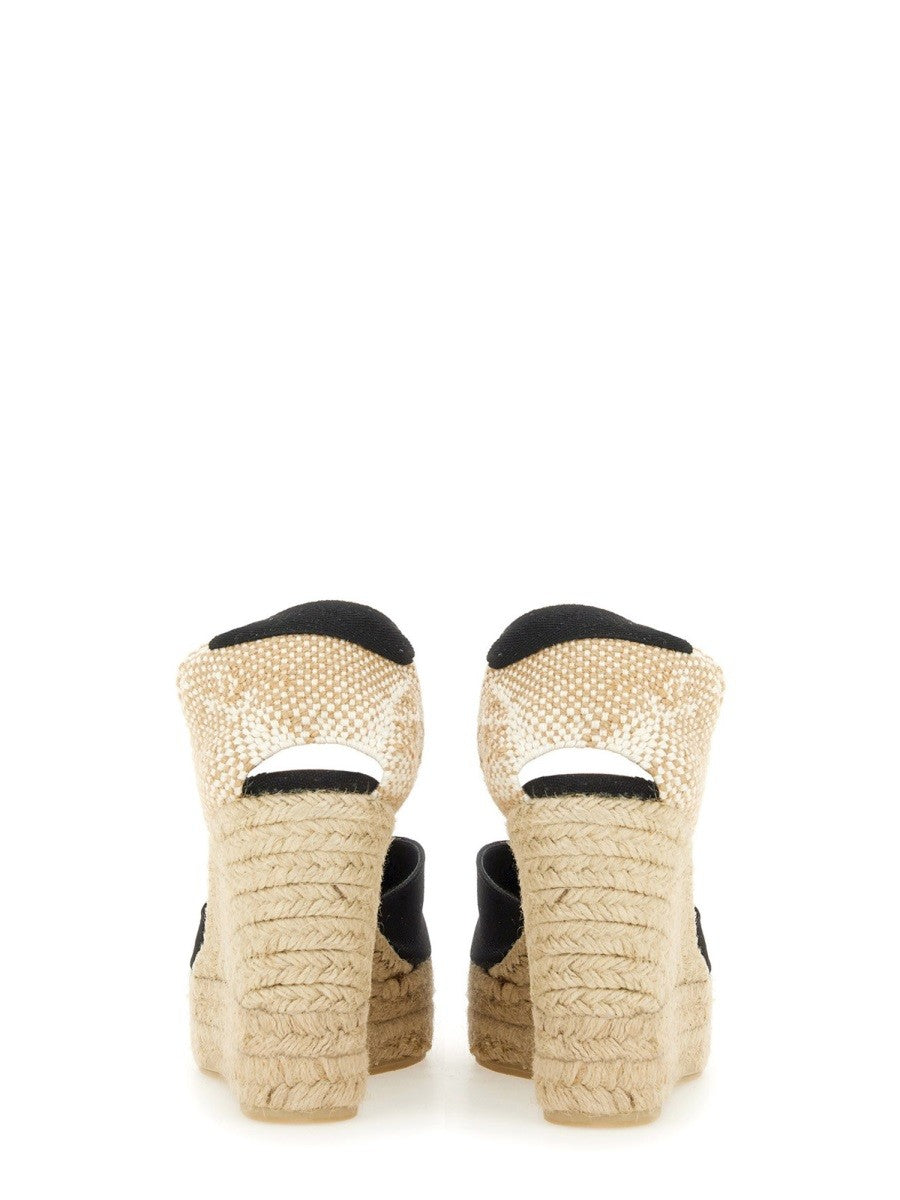 Castañer Women's Espadrille Clear Black, view 4