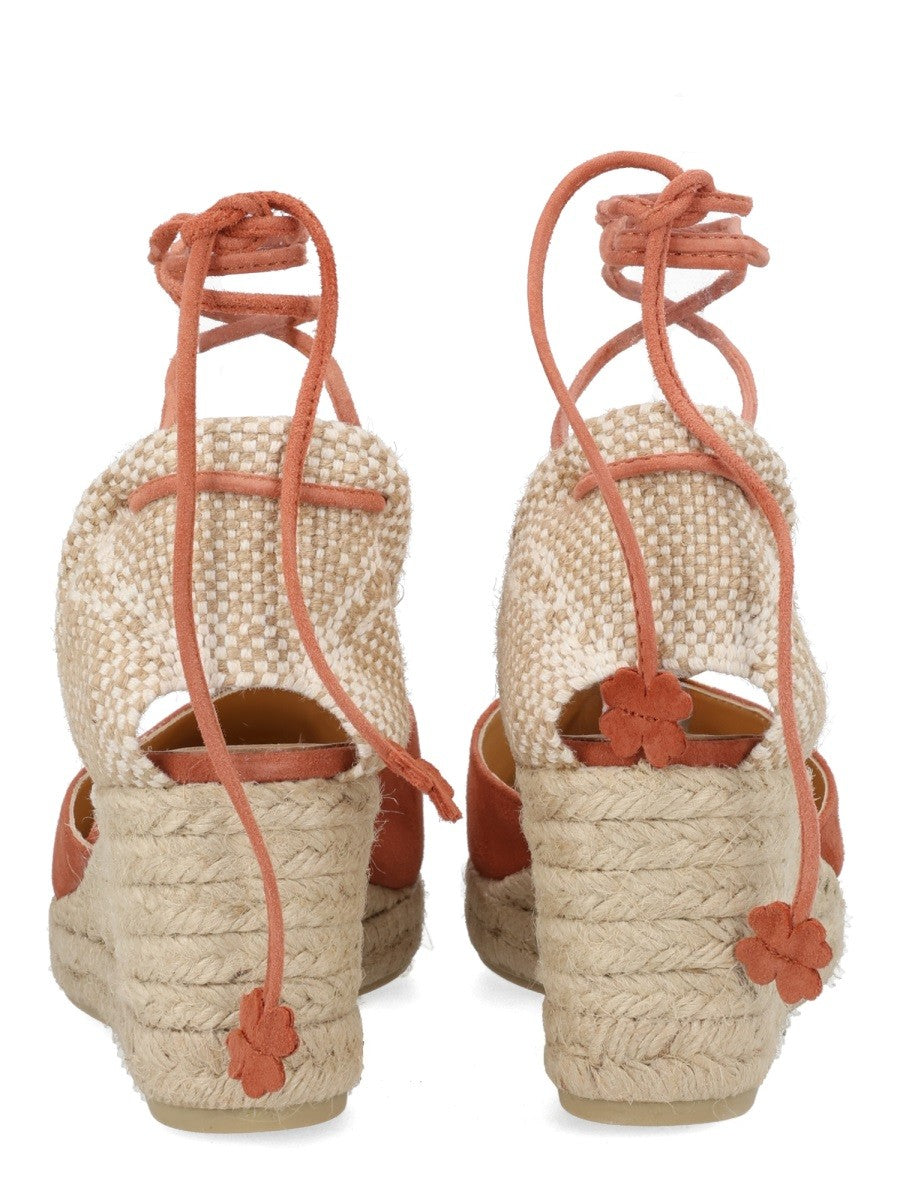 Castañer Women's Espadrille Cute Blue