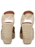 Castañer Women's Espadrille Cute Brown, view 4