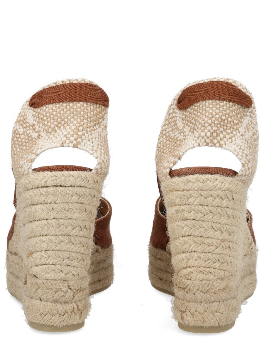 Castañer Women's Espadrille Cute Brown, view 4