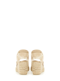 Castañer Women's Espadrille Cute Beige