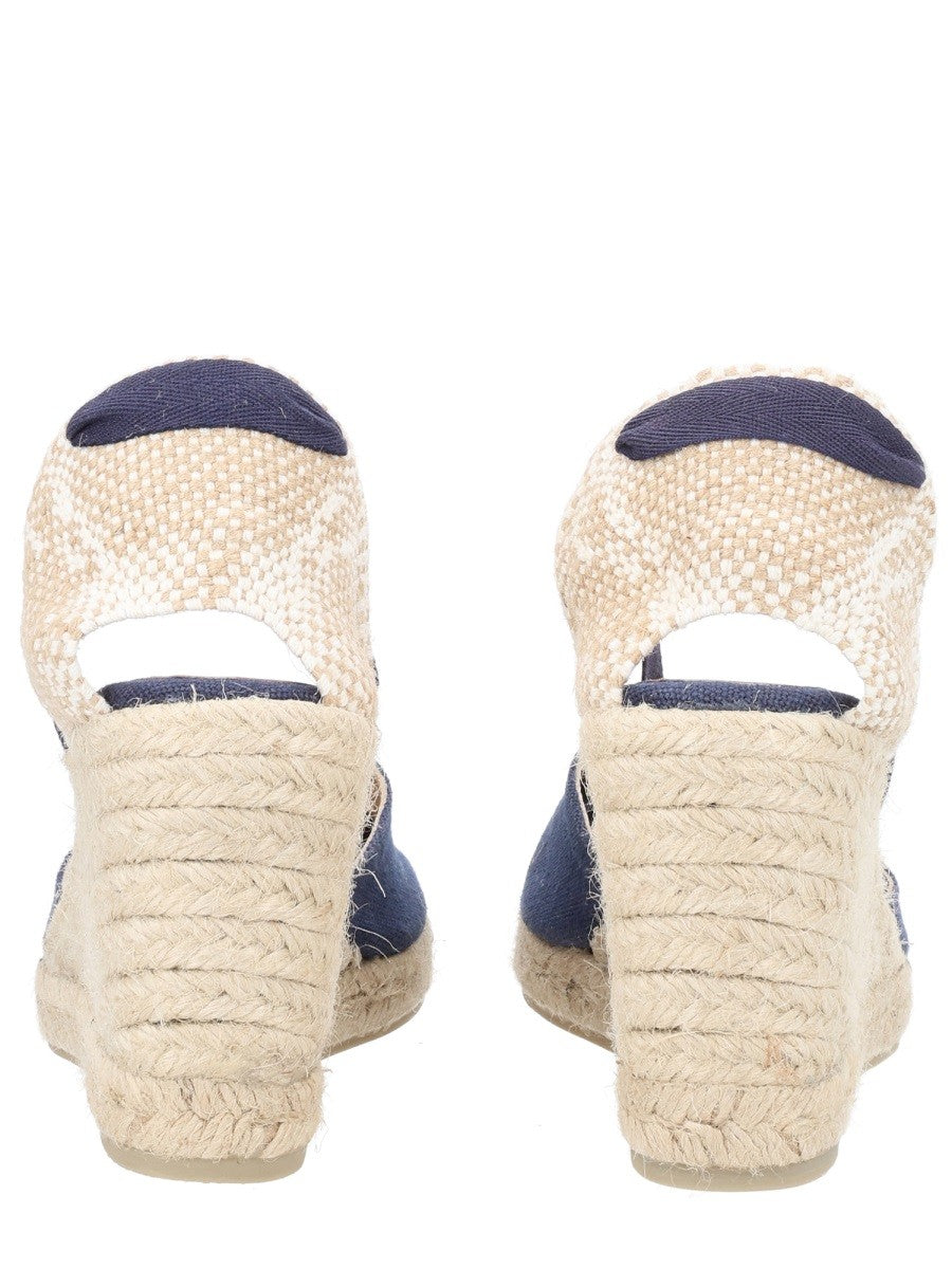 Castañer Women's Espadrille Cute Blue
