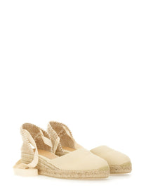 Castañer Women's Espadrille Cute White