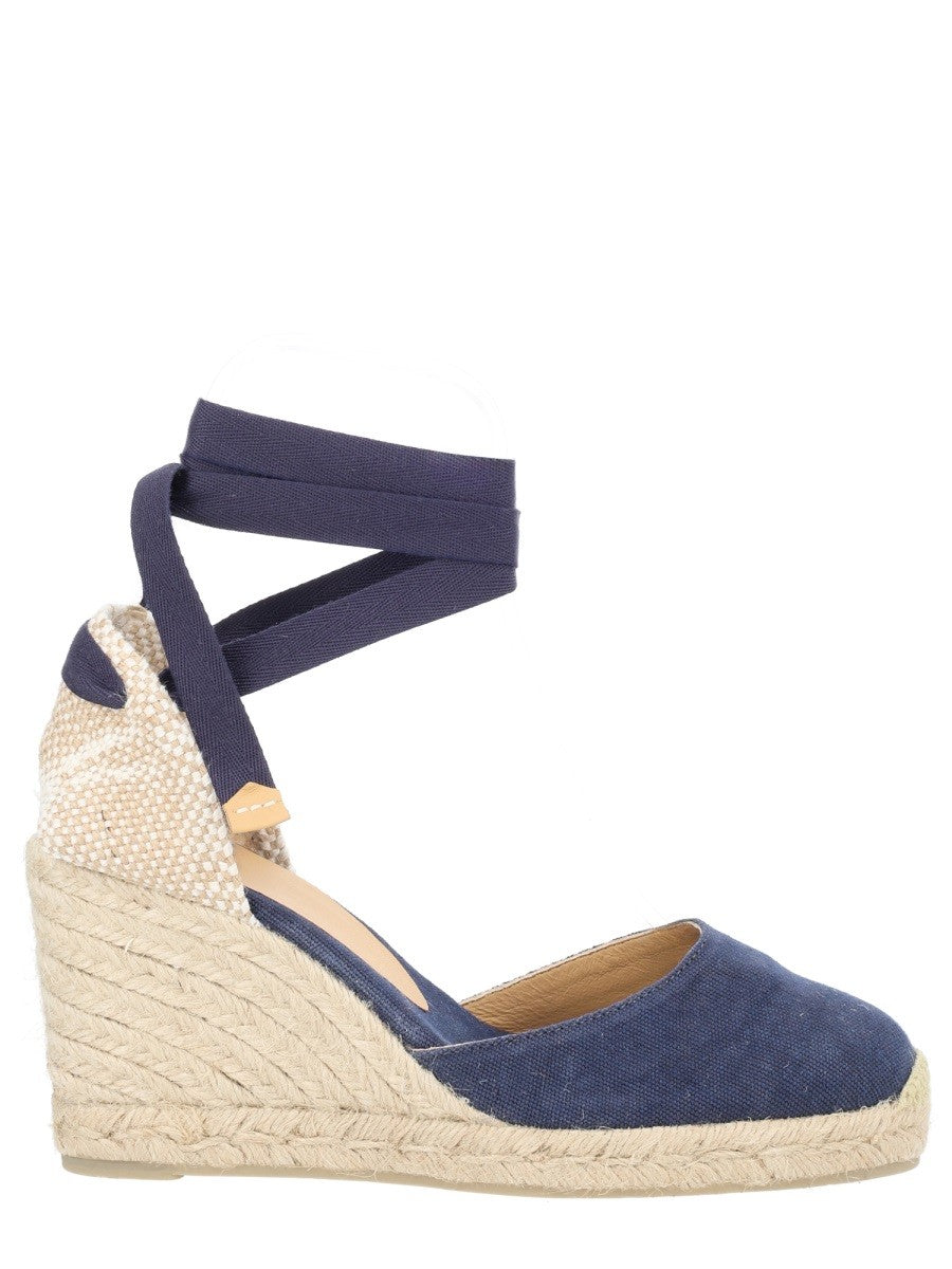 Castañer Women's Espadrille Cute Blue