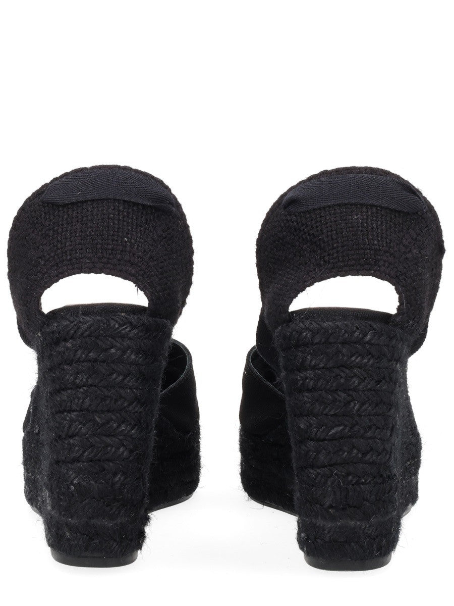 Castañer Women's Espadrille Cute Black