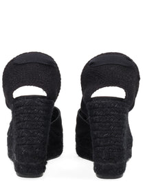 Castañer Women's Espadrille Cute Black