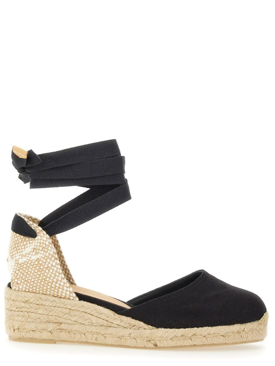 Castañer Women's Espadrille Cute Black