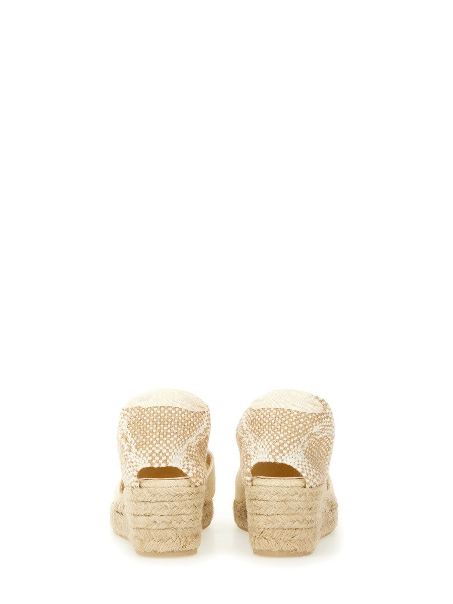Castañer Women's Espadrille Cute White