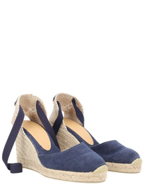 Castañer Women's Espadrille Cute Blue