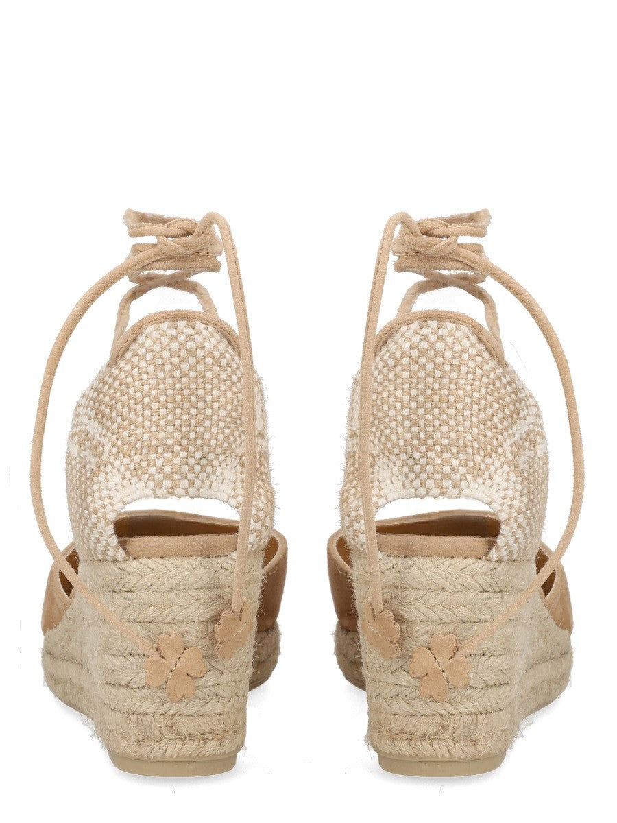 Castañer Women's Espadrille Cute Beige