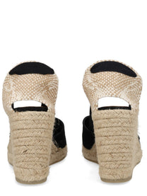 Castañer Women's Espadrille Cute Black
